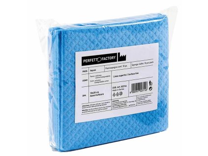 Modré houbičky Perfetto 10 ks