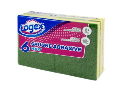 Logex houbičky na nádobí 6 ks