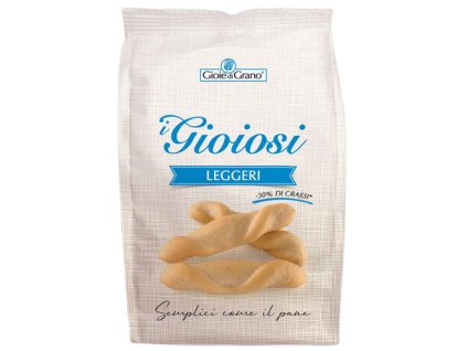 Giosi talianske slané chrumkavé pečivo v ľahšej verzii 150g
