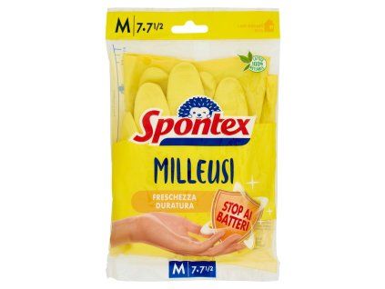 Spontex ochranné rukavice žluté M 1 ks