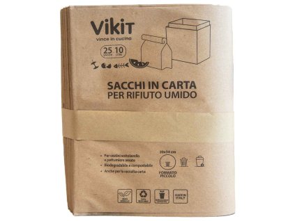 Papierové vrecia 10l 25ks (20x34)