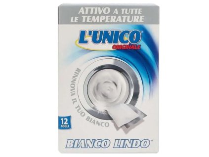 L'unico přípravek pro obnovení bělosti prádla 12 ks