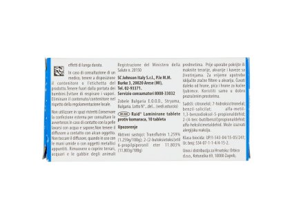 Raid plátky do elektriky 10 ks