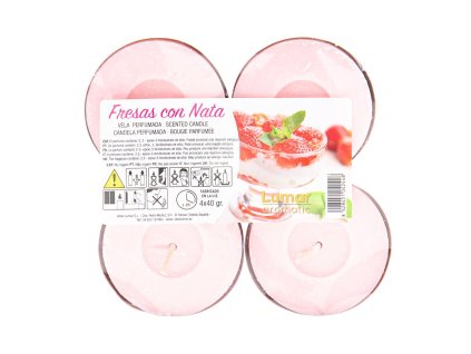 Čajové svíčky Lumar Vanilla 20 ks