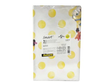 SMART 1 TOVAGLIA MINIONS 120X180CM