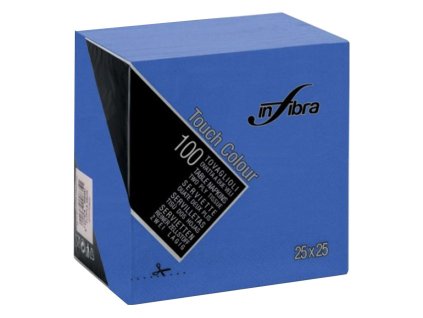 Infibra modré dvouvrstvé ubrousky 100 ks