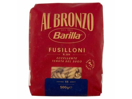 Barilla al Bronzo Fusilloni °380 těstoviny 500 g