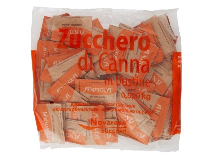 Třtinový cukr Novarese v sáčcích 100 ks, 500 g