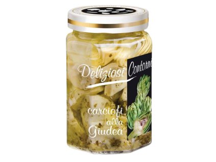Deliziosi contorni krájané artičoky s bylinkami 290 g