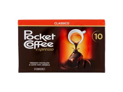 Ferrero darčeková škatuľa čokoládových praliniek s kávovou náplňou 125g