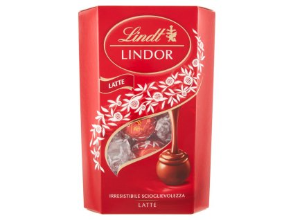 Lindt Lindor čokoládové pralinky s mliečnou čokoládou 200g