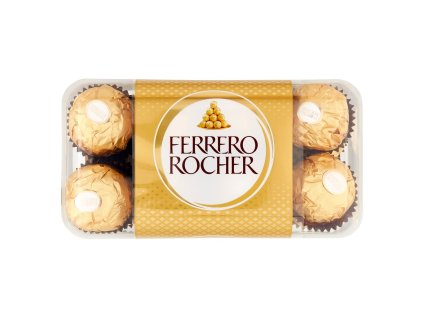 Ferrero Rocher darčeková škatuľka čokoládových praliniek 200g