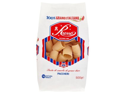 Russo Cestoviny Č. 26 Paccheri 100% Talianska Pšenica - 500gr