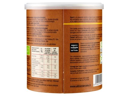 Altromercato instantný kakaový nápoj s trstinovým cukrom 300g BIO