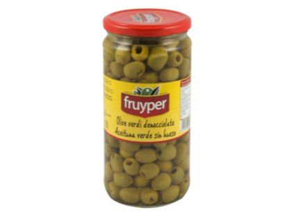 Zelené olivy Fruyper bez pecek 680 g