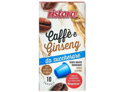 Ristora Ginseng Coffee kapsle Nespresso 10 ks