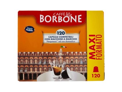 Kapsle Borbone Caffé Nobile Nespresso, 120 ks
