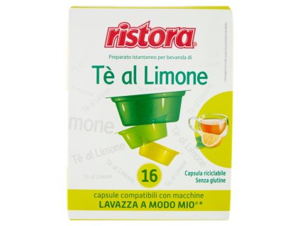 Ristora Lavazza Modo Mio citronový čaj kapsle, 16 ks