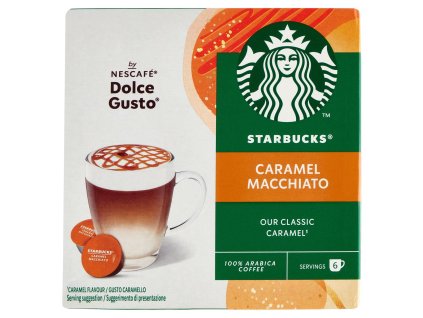 Starbucks Caramel Macchiato Dolce Gusto kompatibilní kapsle 6 ks