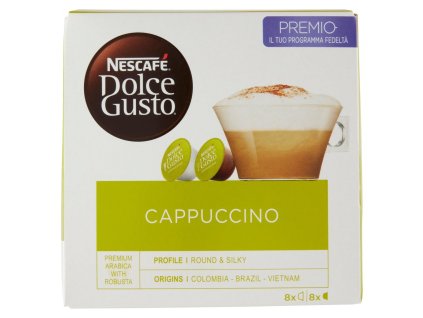 NESCAFE' CAPPUCCINO CAPSULE DOLCE GUSTO X16