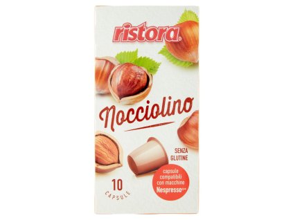 Kapsle Ristora Nocciolino Nespresso, 10 ks