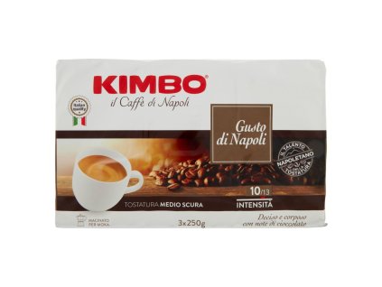 Mletá káva Kimbo napoli 3 x 250 g
