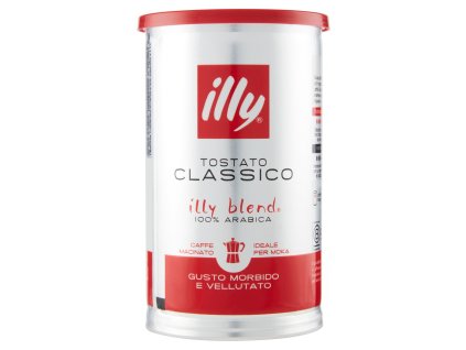 ILLY CLASSICO MACINATO 100% ARABICA 185g