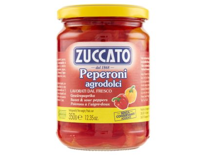 Zuccato filety z paprík 350 g