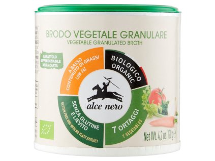 Alce Nero zeleninový granulový vývar 120g