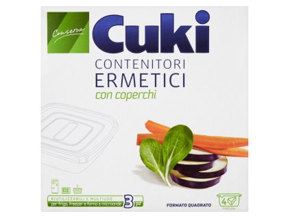 Cuki Vzduchotěsná Nádoba Štvercová X3 l1 -