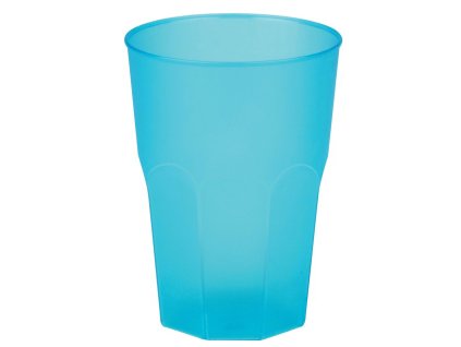 GP plastové poháre 250ml 20ks modré