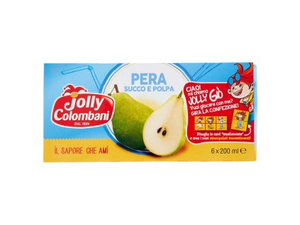 Jolly Colombani hruškový džús 6x200ml
