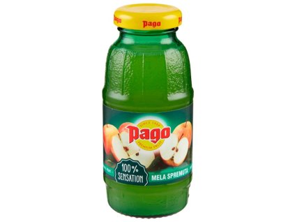 Pago jablkový džús v skle 200ml