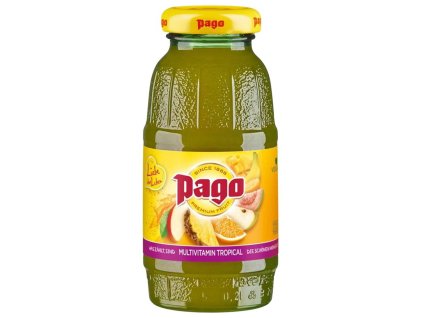 Pago džús multivitamín v skle 200ml