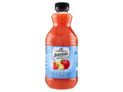 San Benedetto džús jablko, jahody a citrón bez cukru 900ml