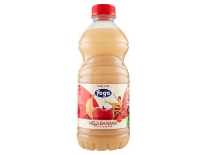 Yoga jablkovo-banánový džús s dužinou 1l