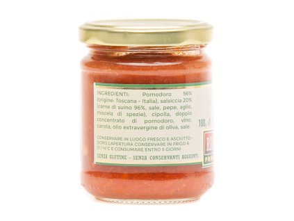 RAGŮ ALLA SALSICCIA 20%