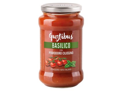 Omáčka Gustibus Ciliegino s bazalkou 400 g