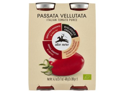 Alce nero rajčatové pyré 2 x 200 g