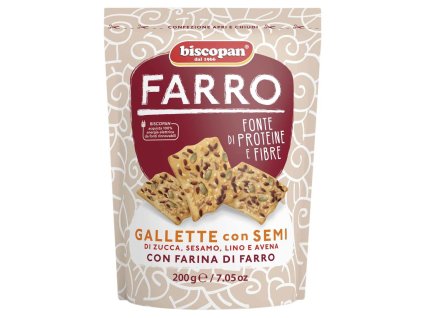 GALLETTE DI SEMI E FARRO