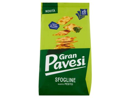 Pavesi krekry príchuť pesto 6x30g