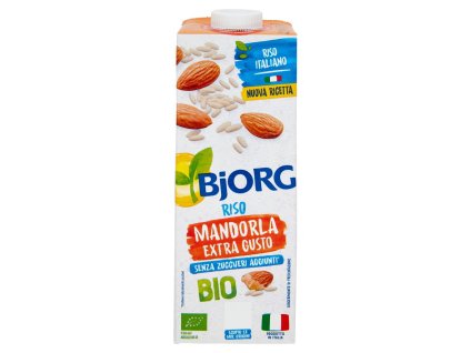 BJORG Bio ryžovo-mandlový nápoj Extra chut 1 l