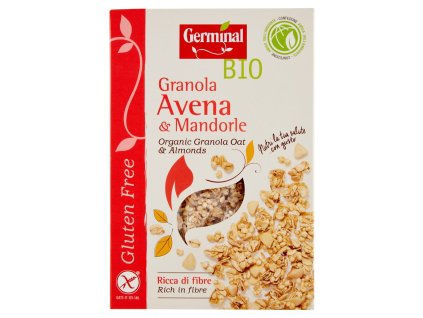 Germinal bio granola ovsenné vločky s mandľami 275g