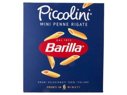 Barilla Piccolini mini Penne Rigate cestoviny 500g