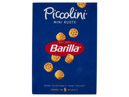 Barilla semolinové těstoviny Mini Ruote Piccolini 500g