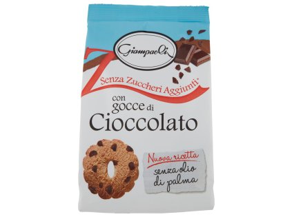 Giampaoli Sušienky S Cokoládovými Lupienkami Bez Pridaného Cukru - 300gr