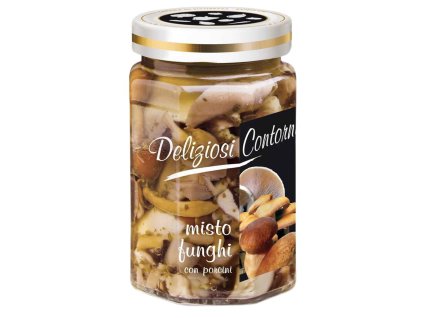 Deliziosi contorini miešané hríby 290 g