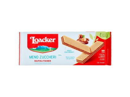 Loacker oriešková oblátka menej cukru 175g