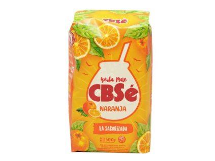 Cbs e yerba mate pomaranč 500g