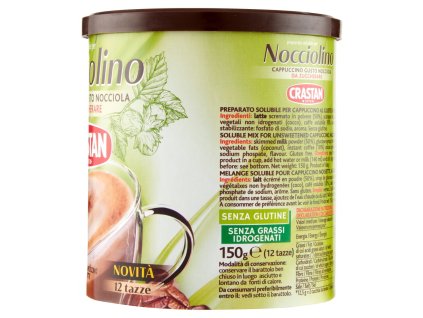 Crastan Cappuccino S Příchutí Lískových Oříšků Na Slazení - 150g